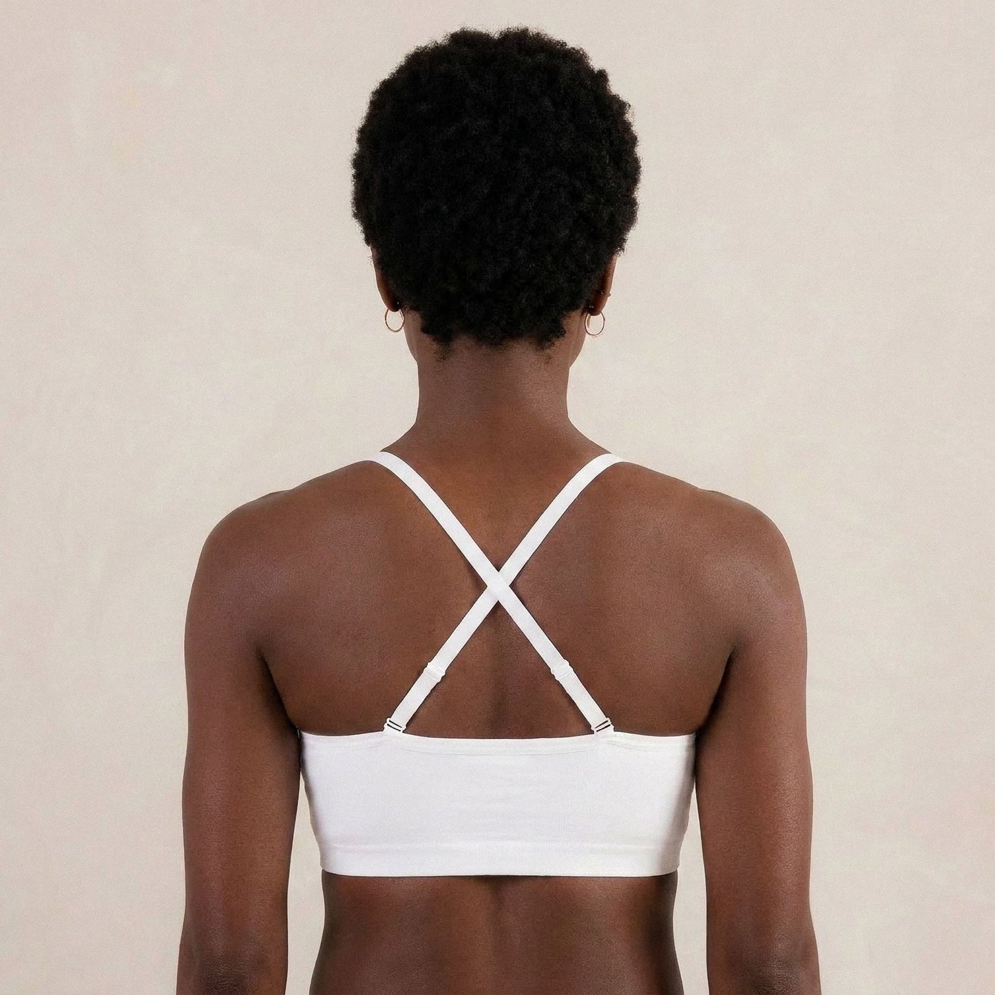 Convertible Strapless Bandeau Bra with Wireless Comfort & Anti-Slip Grip TheJellyBra