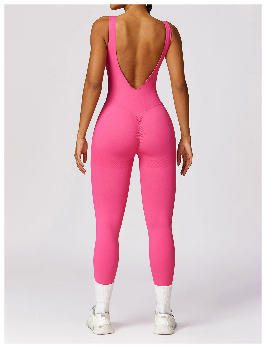 Sleeveless Fitted Yoga Unitard