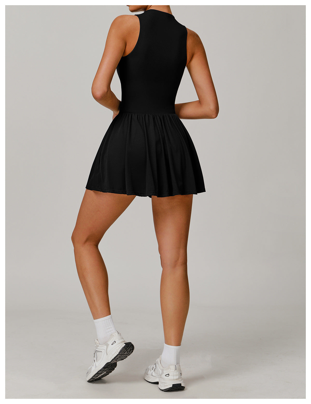 Cloud Sense Fit-and-Flare Tennis Dress