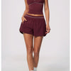 V-Neck Cami Bra & Running Shorts Set