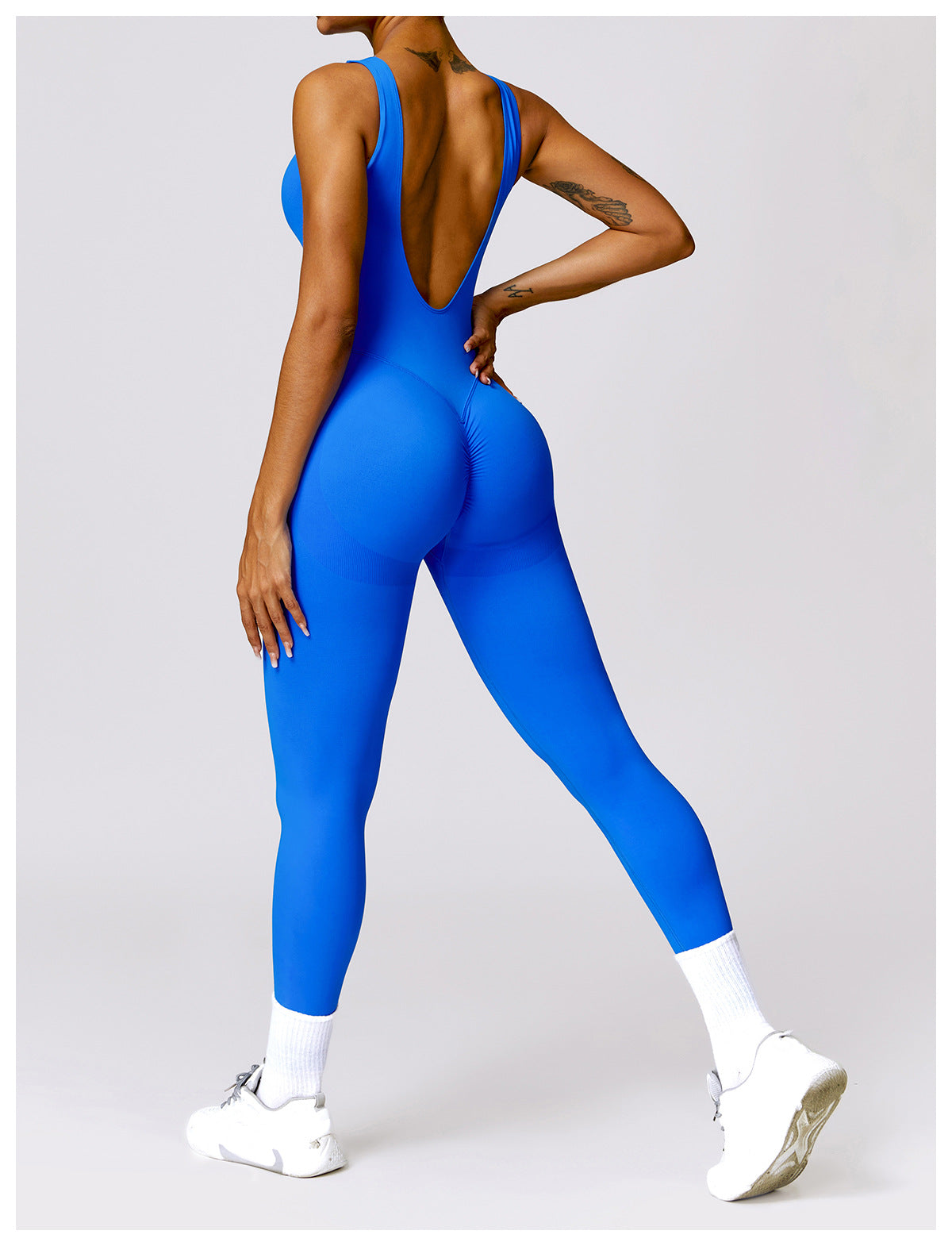 Sleeveless Fitted Yoga Unitard