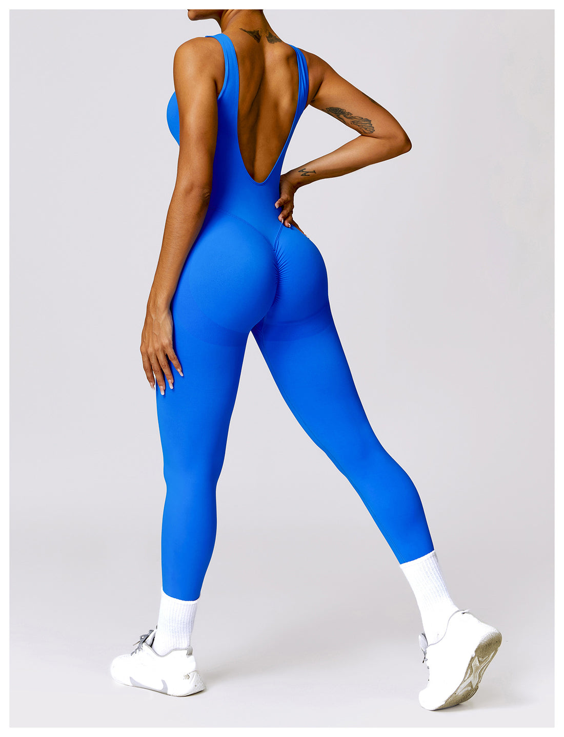 Sleeveless Fitted Yoga Unitard