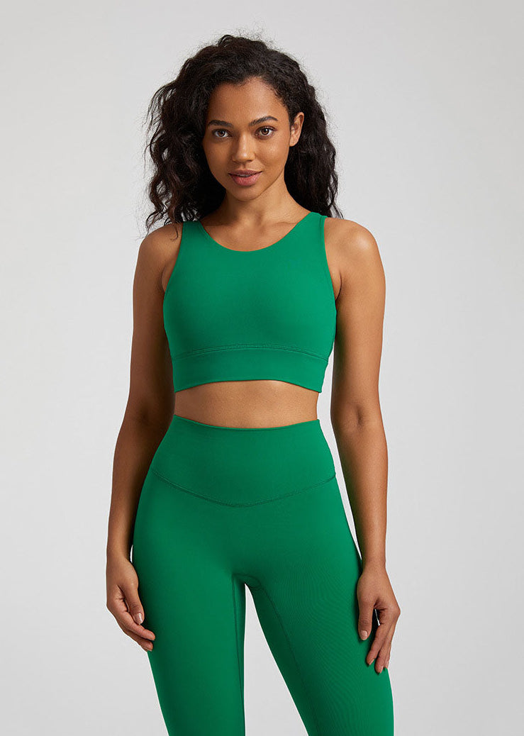 Cross-Back Longline Sports Bra