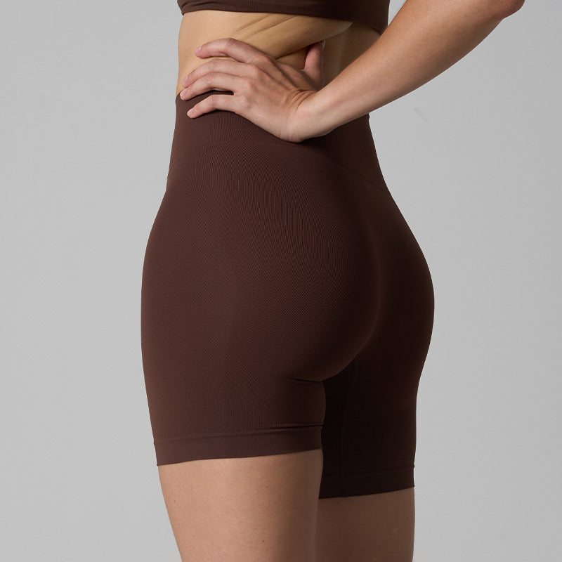 Soft Smooth Seamless Short High-Waist Yoga Shorts eprolo