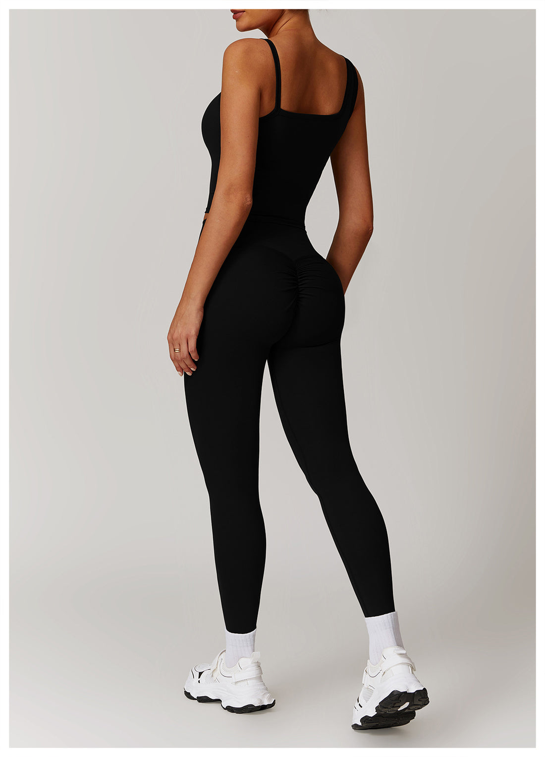 Quick-Dry Strappy Bra & Legging Set