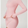 Zip-Up Long Sleeve Crop Yoga Jacket