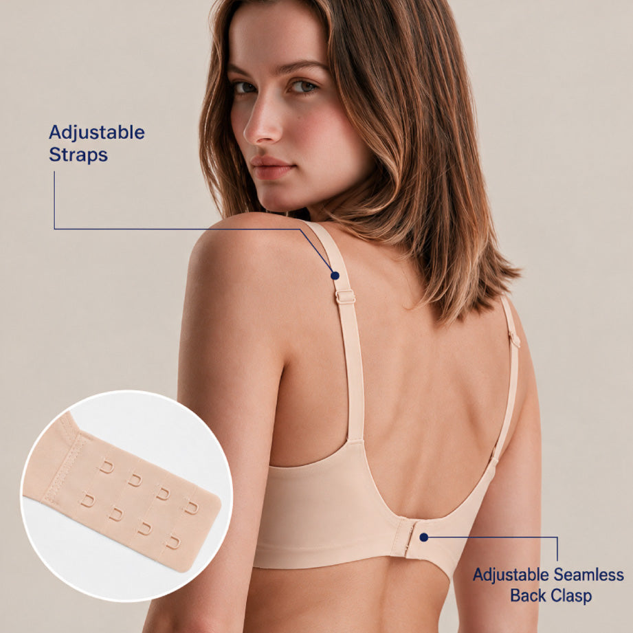 Soft Wireless and Seamless Jellybra for Women TheJellyBra