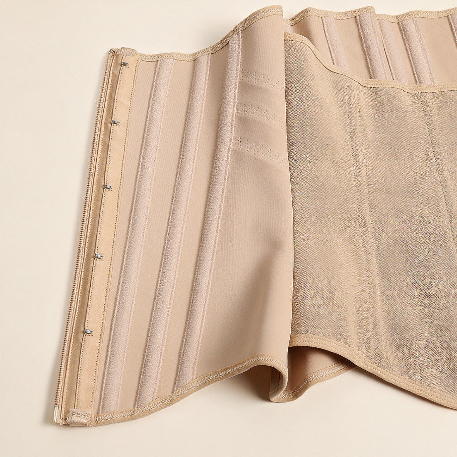 High Compression Curved Boned Waist Trainer TheJellyBra