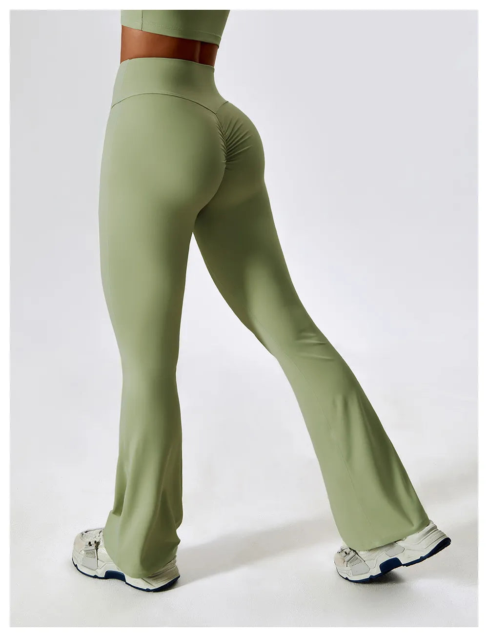 High-Waist Flare Yoga Leggings