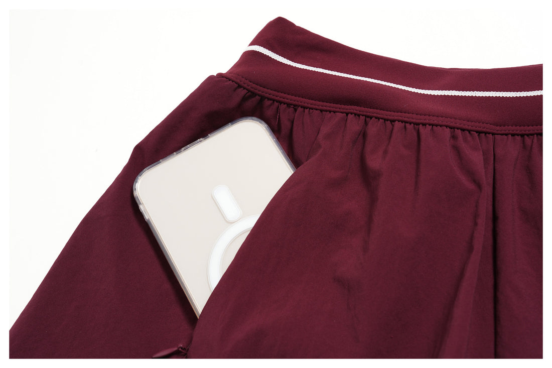 V-Neck Cami Bra & Running Shorts Set