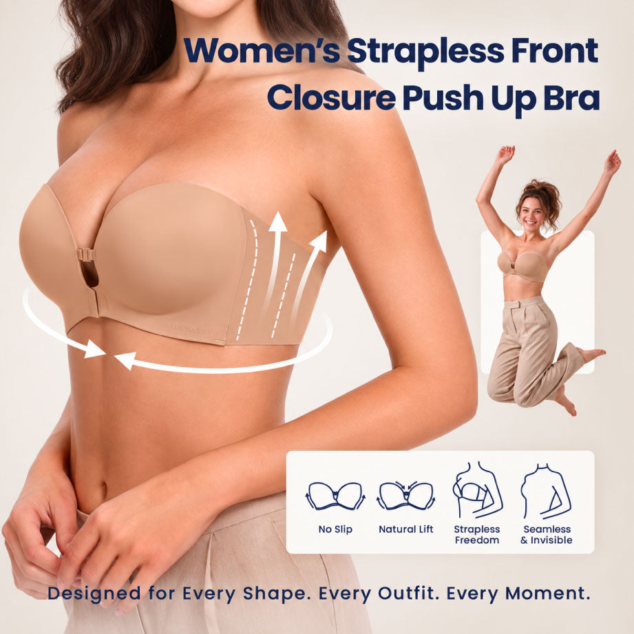 Jelly Strapless Front Closure Bra TheJellyBra