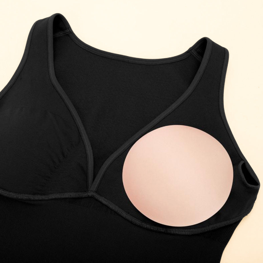 Seamless V-Neck Shaping Yoga Jumpsuit TheJellyBra