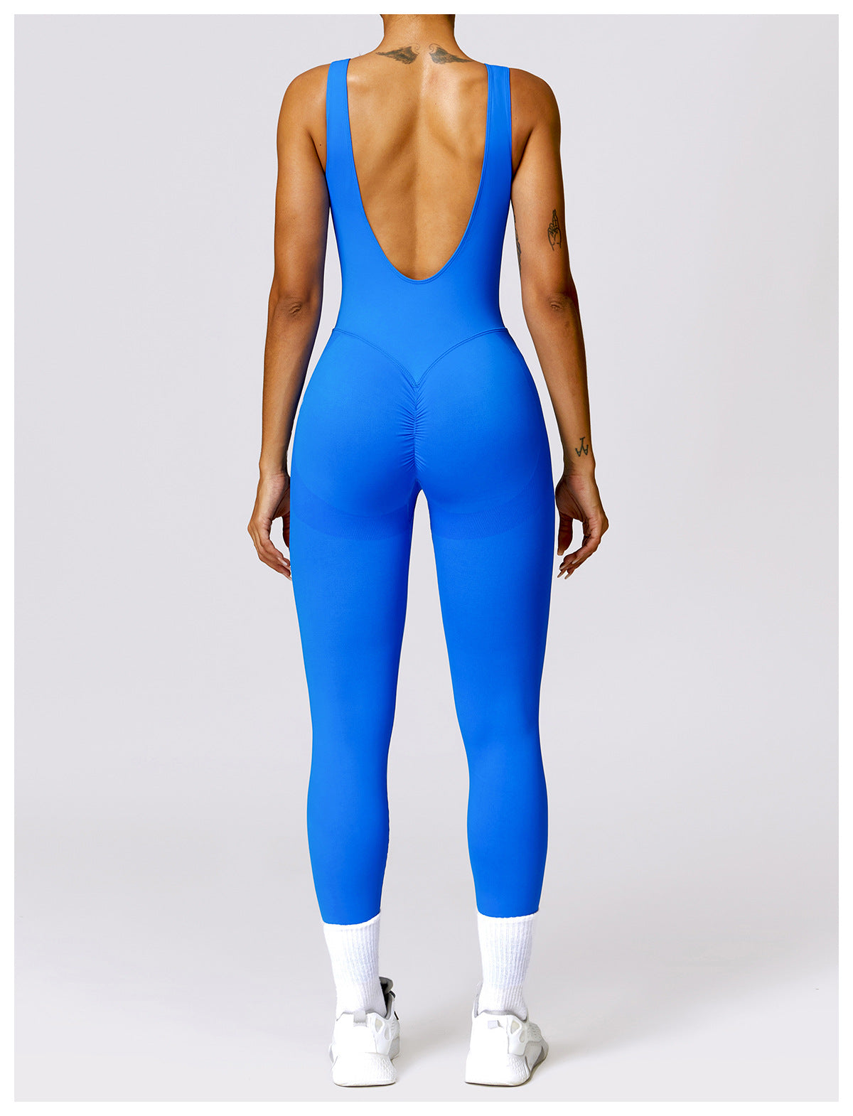 Sleeveless Fitted Yoga Unitard