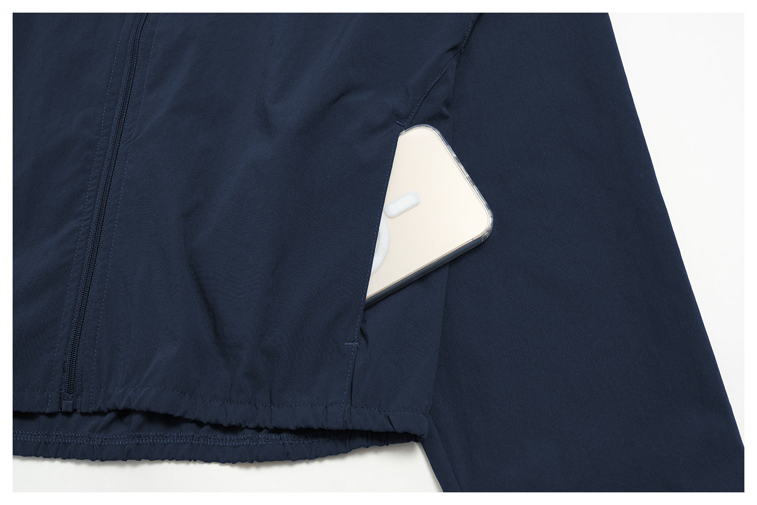 Cropped Windbreaker & Shorts Set