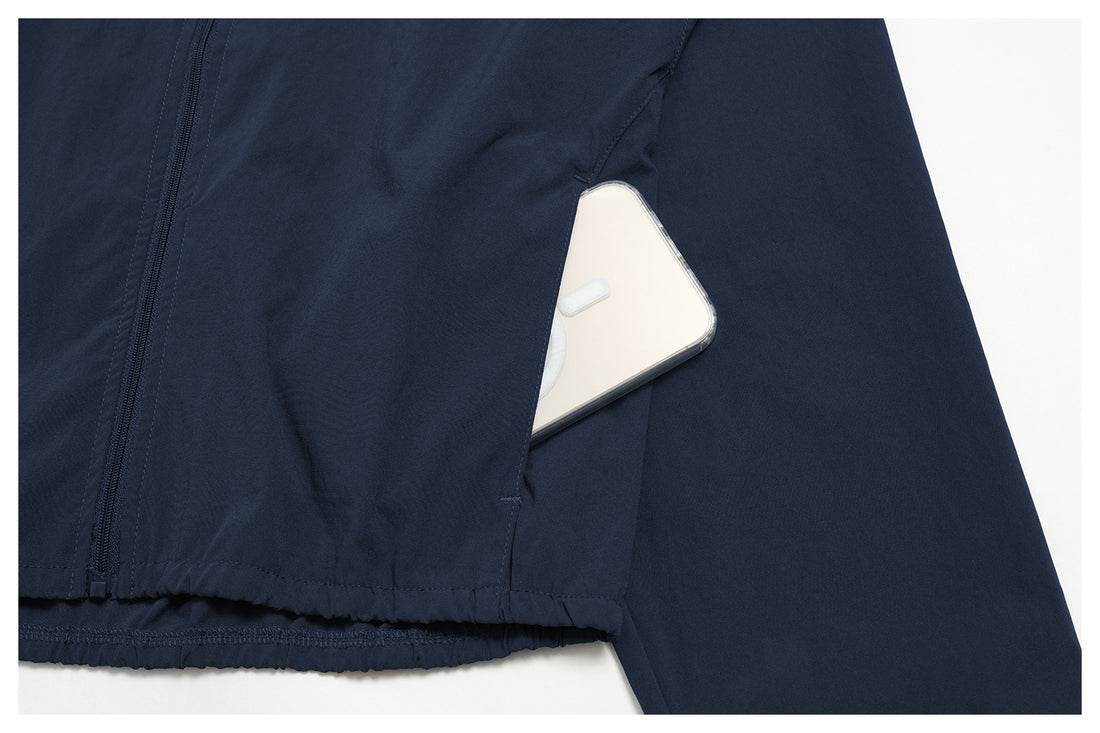 Cropped Windbreaker & Shorts Set