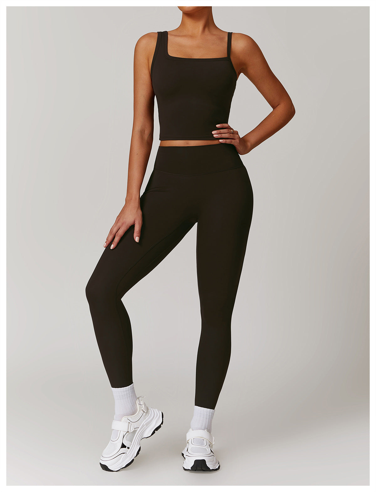 Quick-Dry Strappy Bra & Legging Set