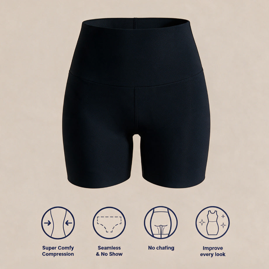 Stay-In-Place Seamless Shaper Short TheJellyBra