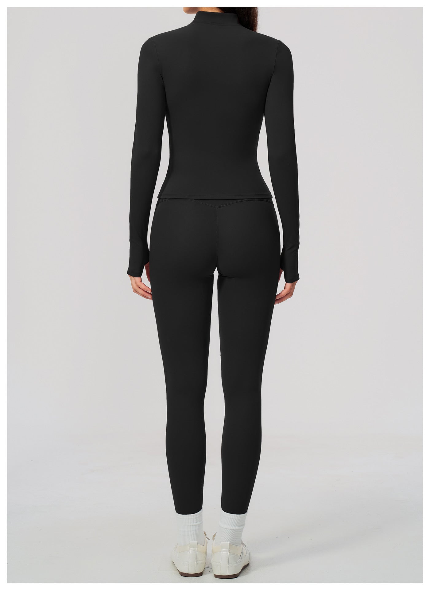 3-Piece Zip Jacket Activewear Set