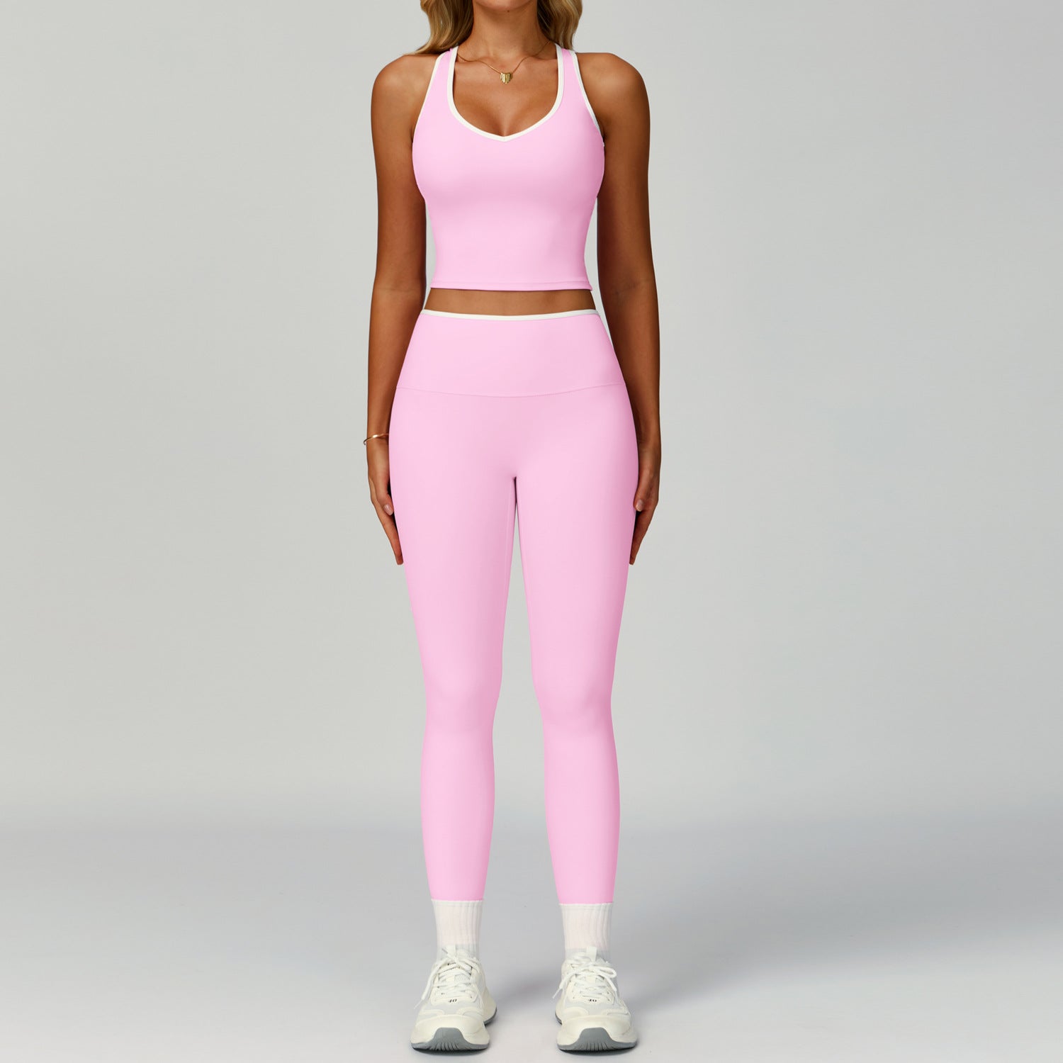 Set for Women - Tight-Fitting Backless Yoga Suit for Outdoor Fitness eprolo