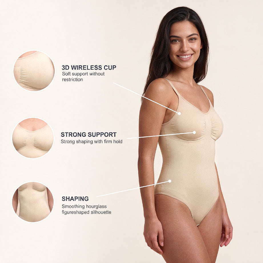 Bodysuit Sculpting Shapewear mit Slip TheJellyBra