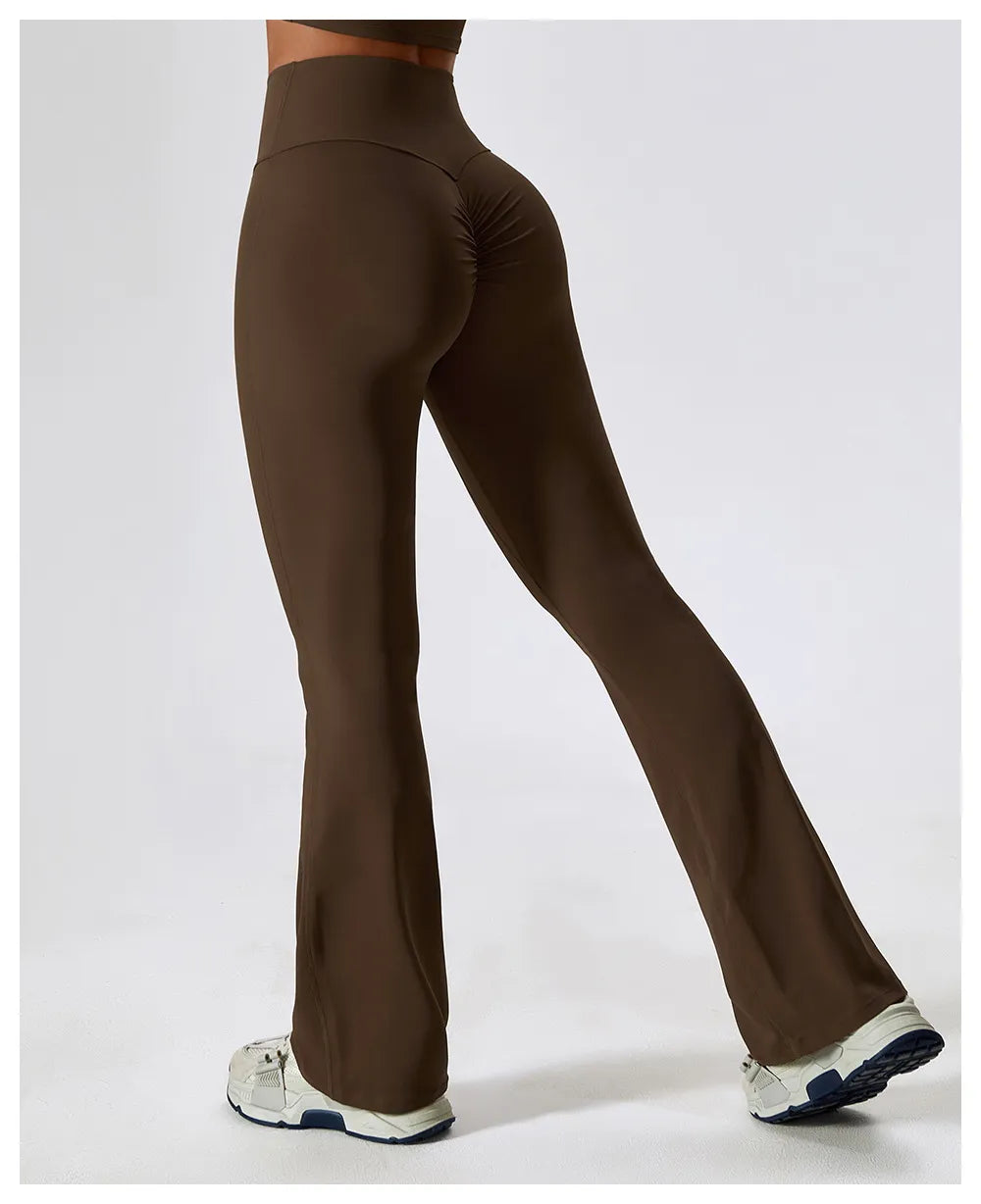 High-Waist Flare Yoga Leggings