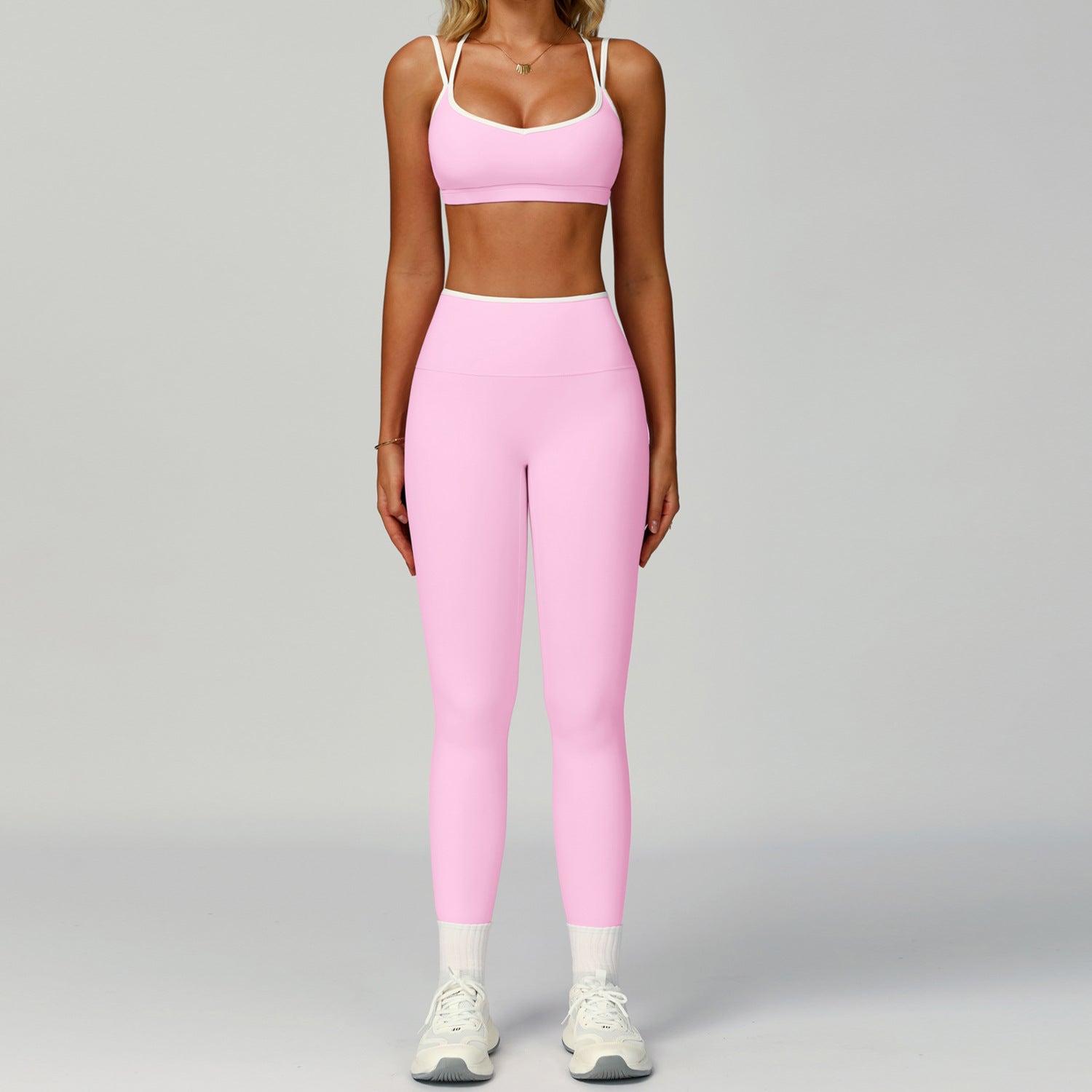 Set for Women - Tight-Fitting Backless Yoga Suit for Outdoor Fitness eprolo