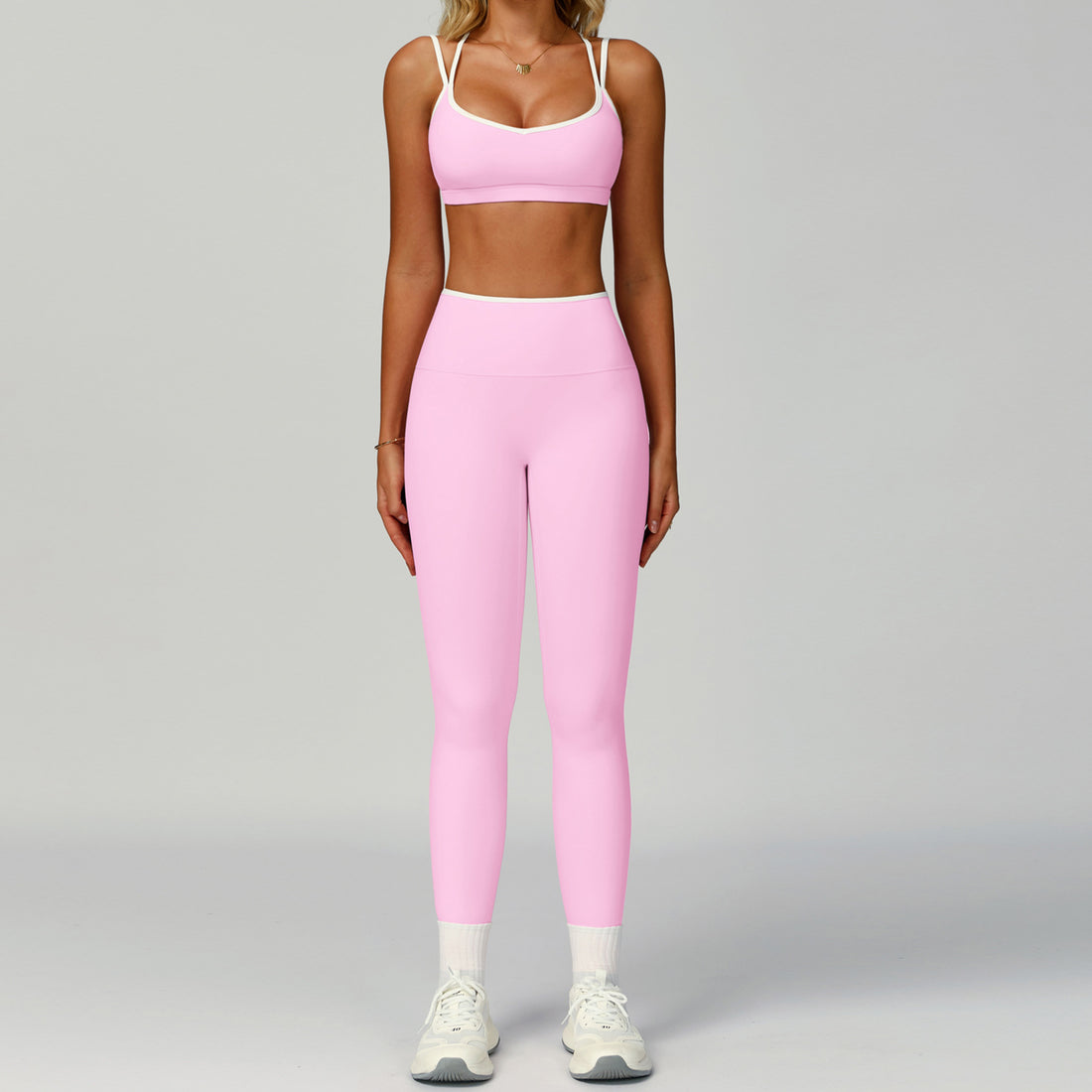 Set for Women - Tight-Fitting Backless Yoga Suit for Outdoor Fitness eprolo
