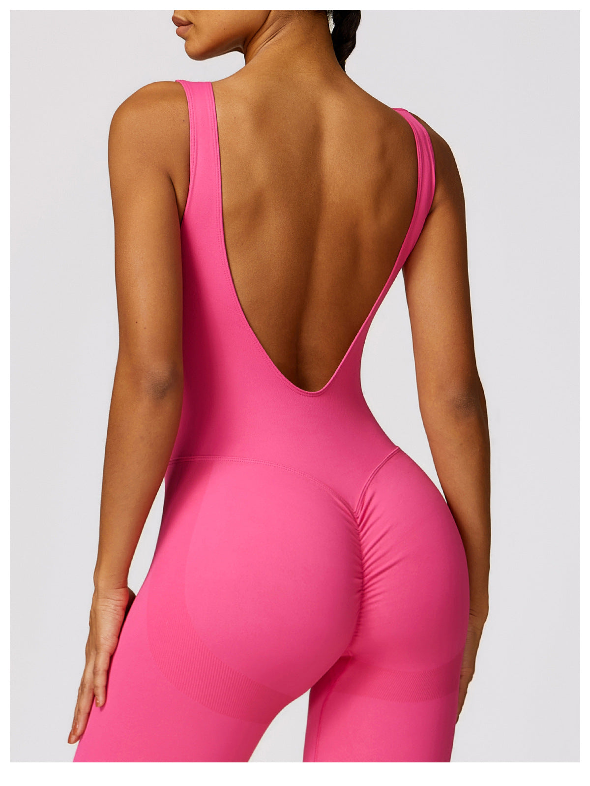 Sleeveless Fitted Yoga Unitard