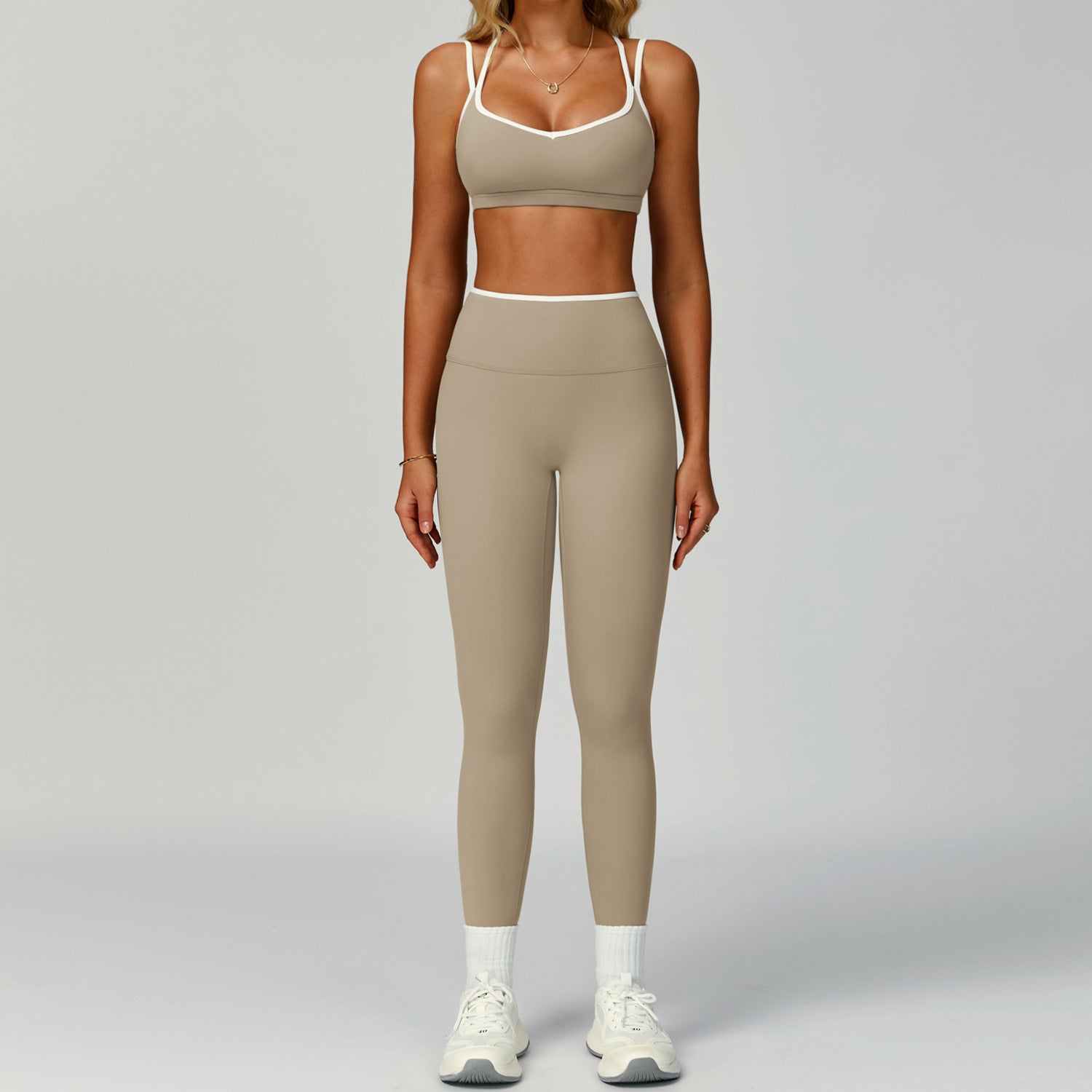 Set for Women - Tight-Fitting Backless Yoga Suit for Outdoor Fitness eprolo