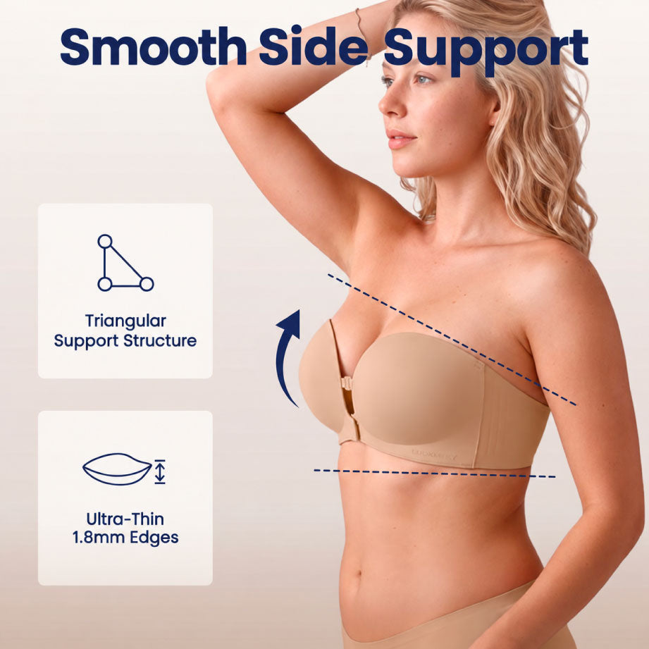 Jelly Strapless Front Closure Bra TheJellyBra