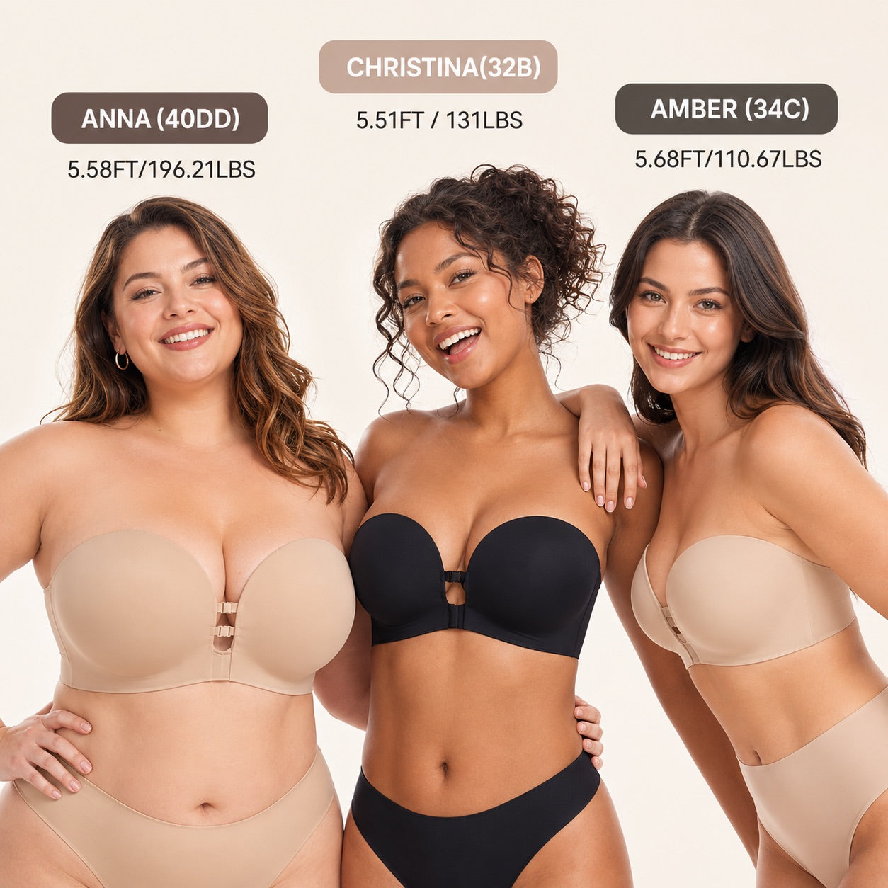 Cervly™ Strapless Front Closure Bra TheJellyBra