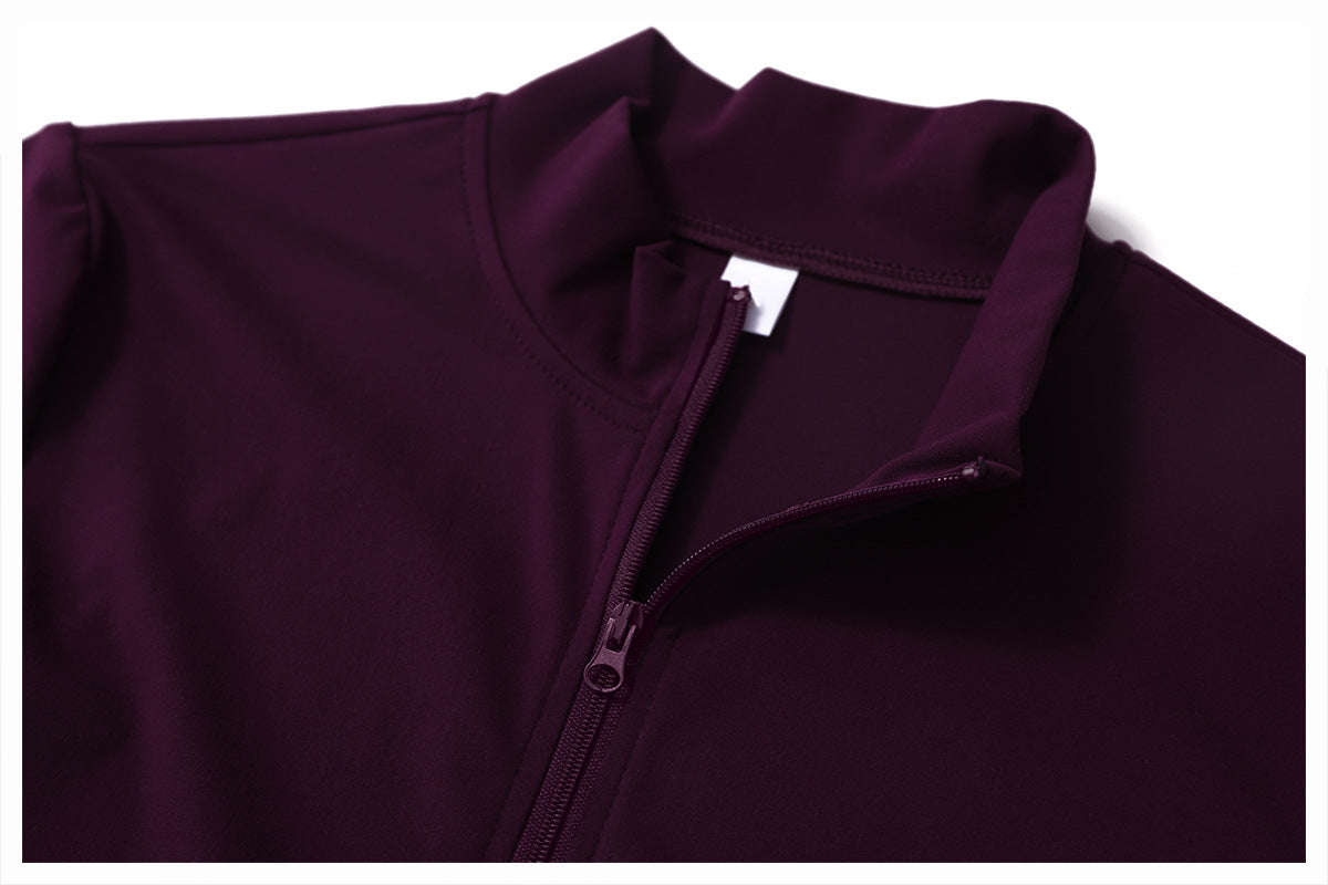 Zip-Up Long Sleeve & Legging Yoga Set
