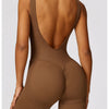 Sleeveless Fitted Yoga Unitard