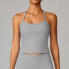 Beautiful back yoga vest quick drying fitness top eprolo
