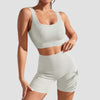 New Seamless Yoga Sports Top, Tight, Quick Drying, Moisture Absorbing, High Waist, Hip Lifting Yoga Pants, Fitness Set for Women eprolo