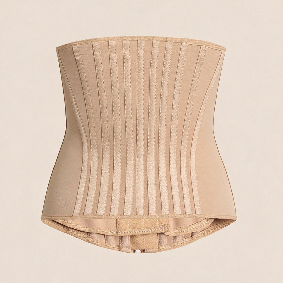 High Compression Curved Boned Waist Trainer TheJellyBra