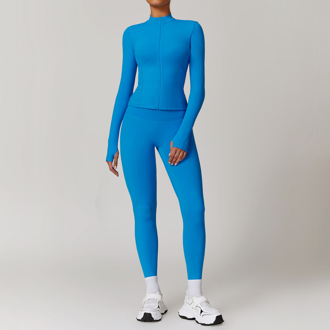 Quick drying yoga set, outdoor training suit, running and fitness suit set eprolo