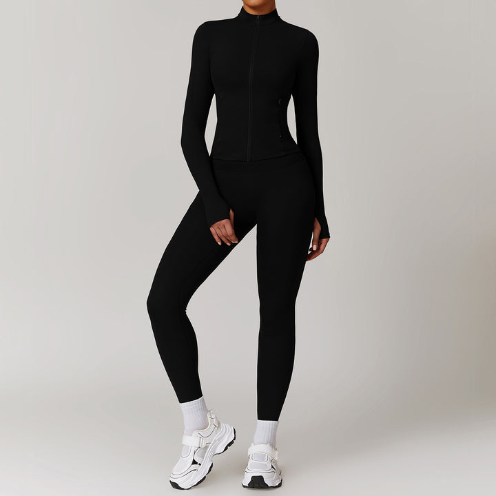 Quick drying yoga set, outdoor training suit, running and fitness suit set eprolo