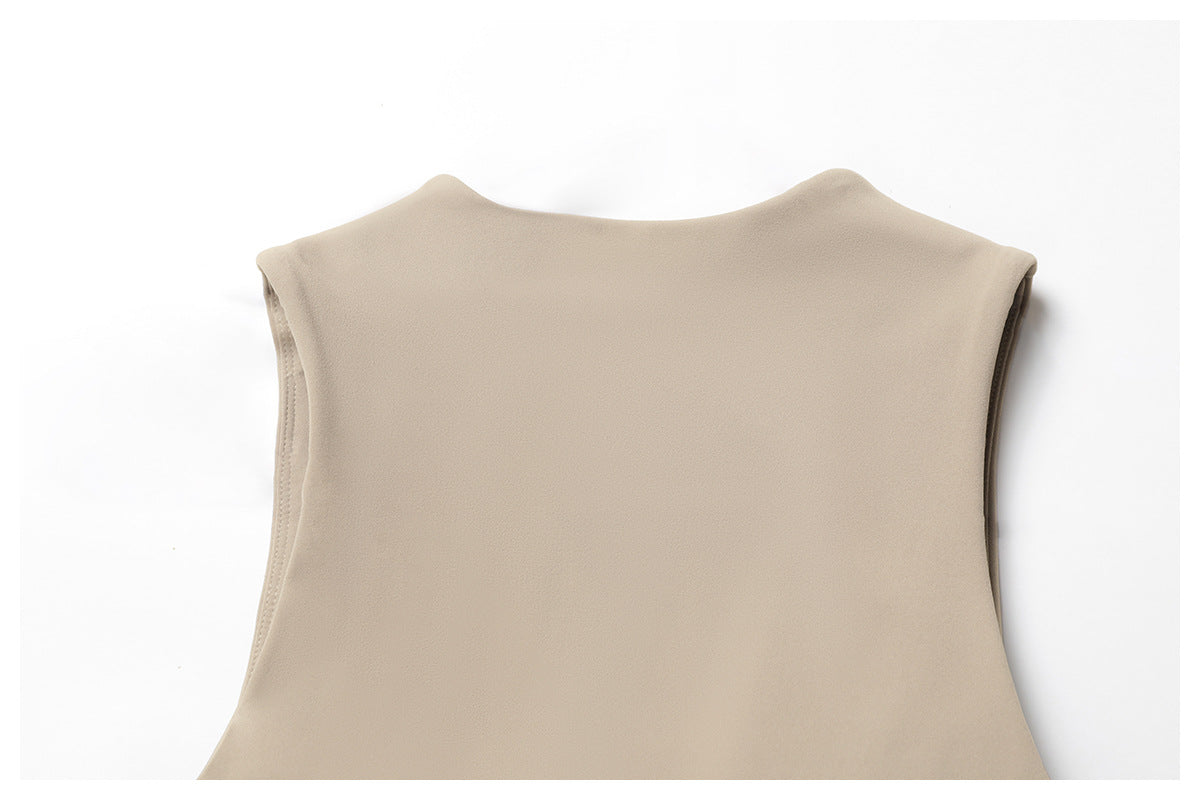 Cloud Sense Fit-and-Flare Tennis Dress