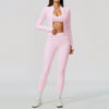 Fitness Set Sport Jacket Slim Fit Fashion Quick-Dry Outdoor Yoga Wear 3-Piece Set eprolo