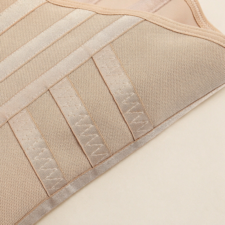 High Compression Curved Boned Waist Trainer TheJellyBra