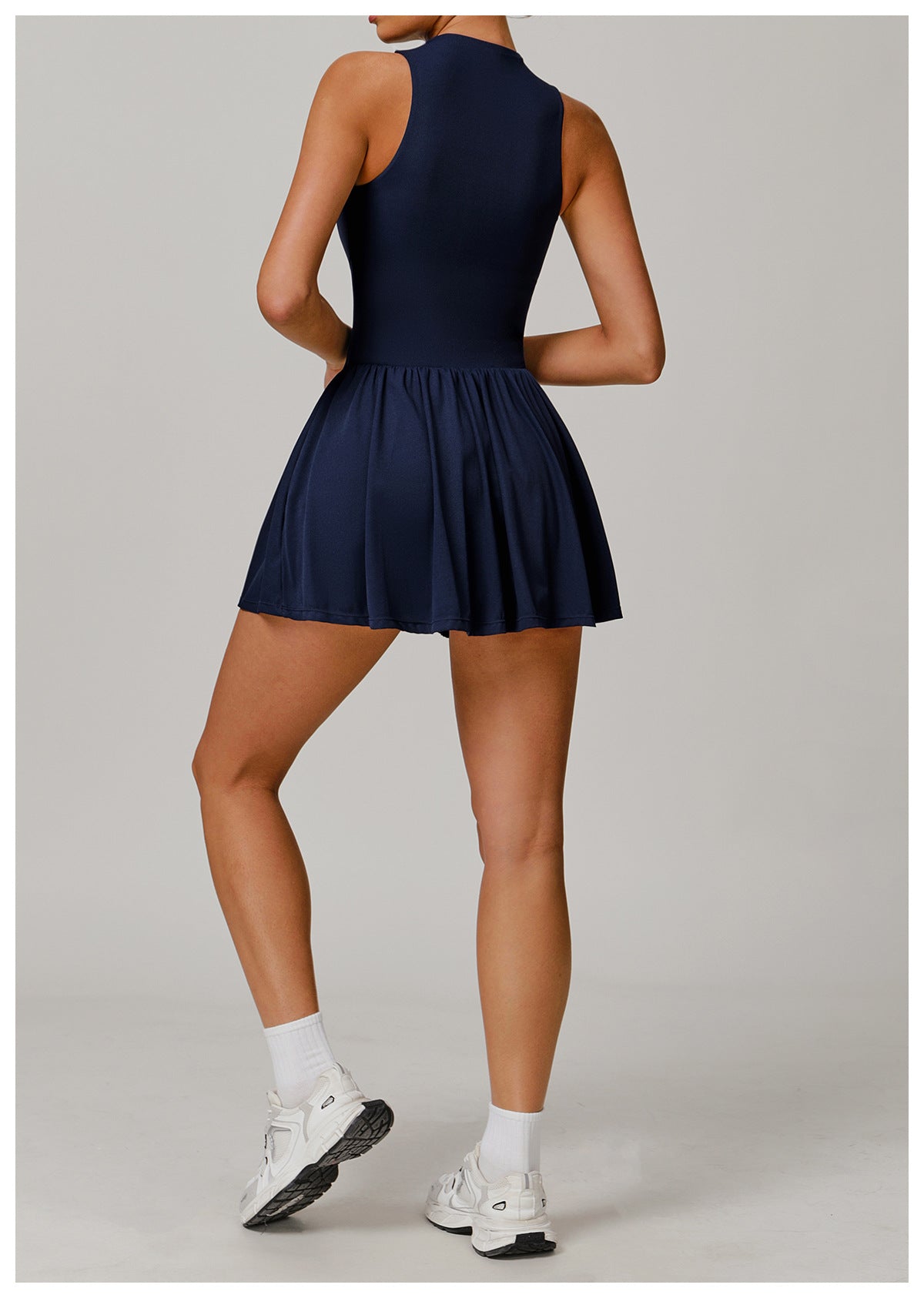 Cloud Sense Fit-and-Flare Tennis Dress