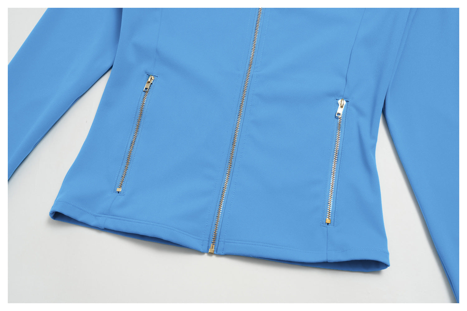 Zip Jacket, Bra & Flared Pant Yoga Set