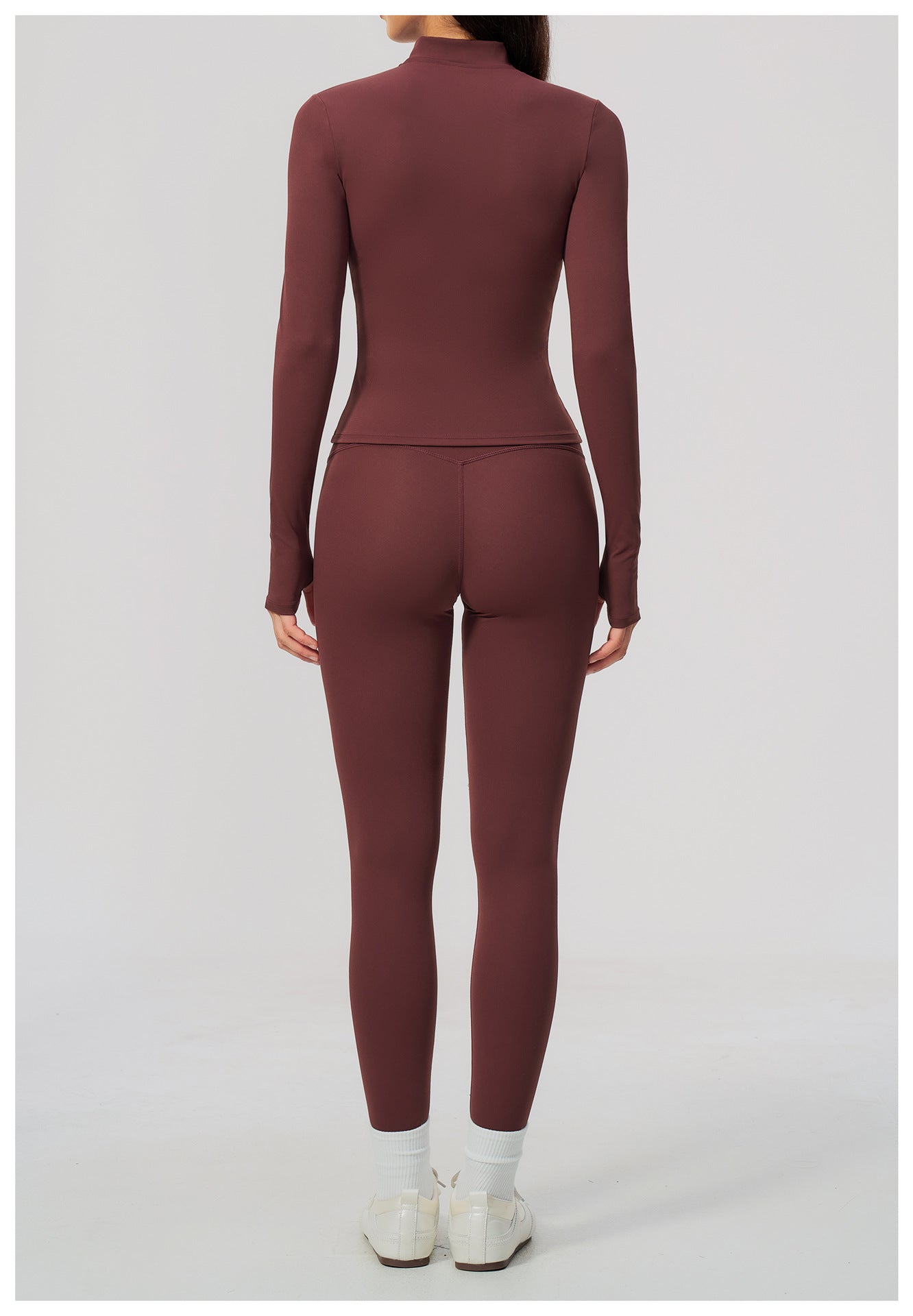 3-Piece Zip Jacket Activewear Set