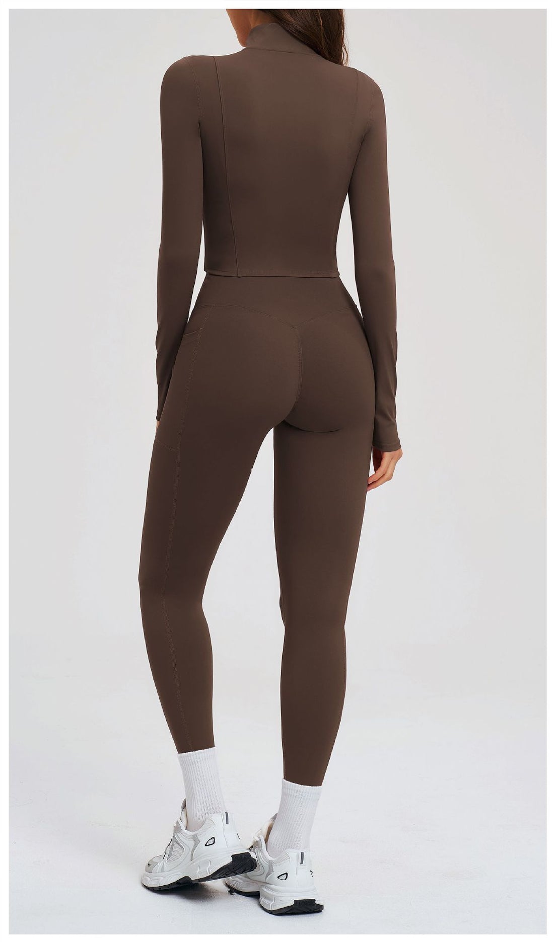Women's Seamless Zip 3-Piece Activewear Set