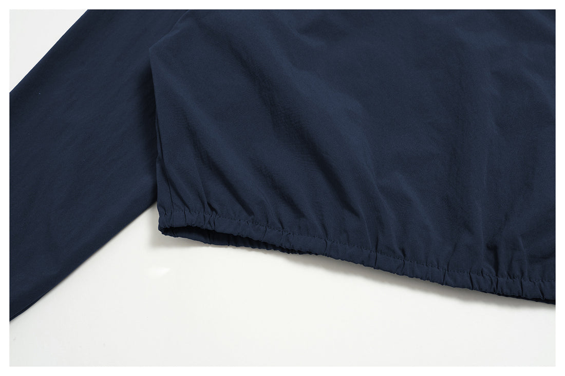 Cropped Windbreaker & Shorts Set