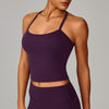 Beautiful back yoga vest quick drying fitness top eprolo