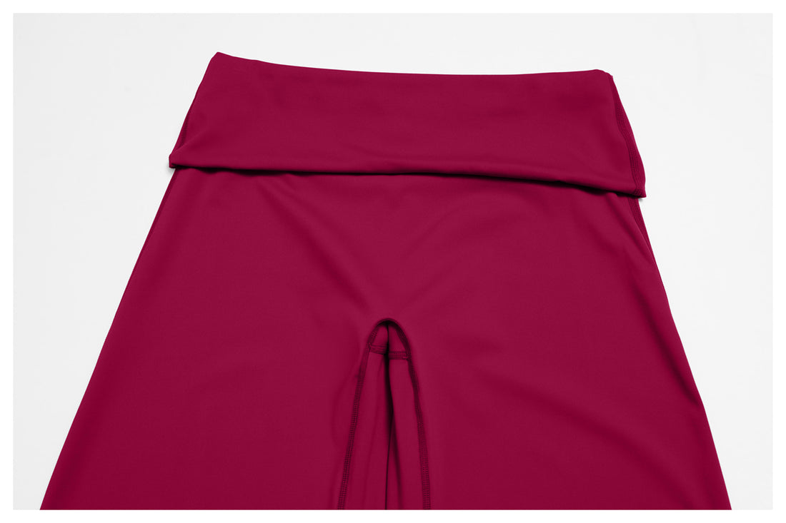 Backless Halter Crop Top & Wide-Leg Pants Set