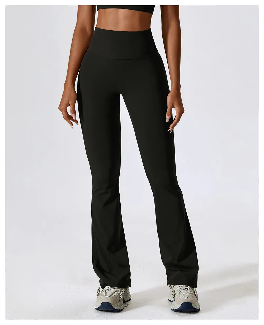 High-Waist Flare Yoga Leggings