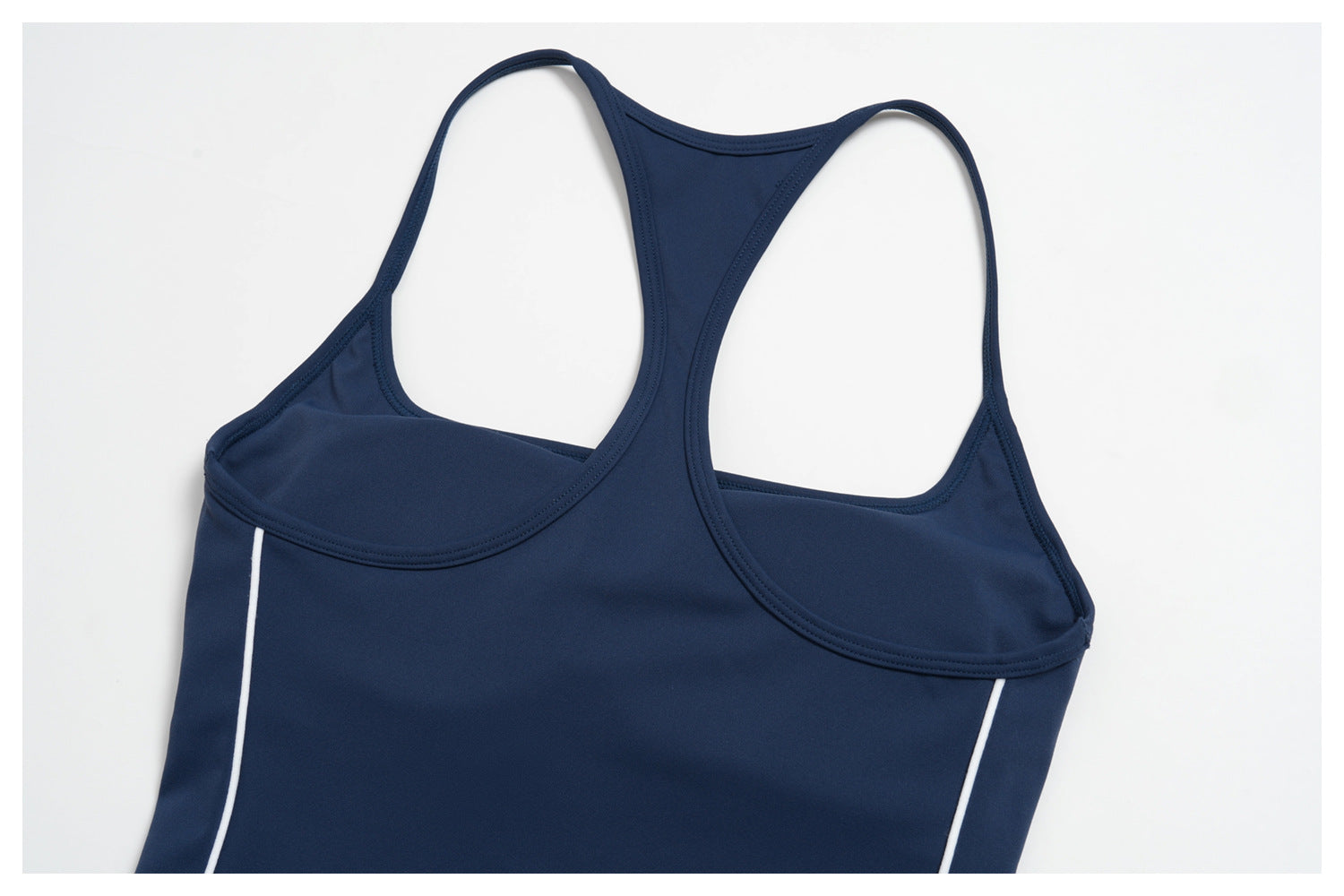 Color-Block Racerback Cami & Capri Legging Set